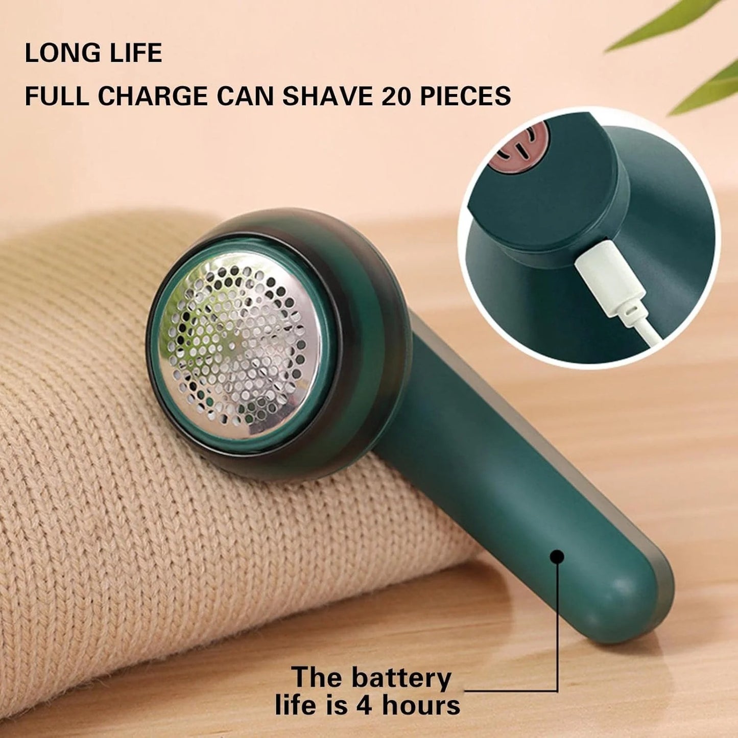 Portable Lint Remover Machine – Electric Fabric Shaver for Clothes & Furniture