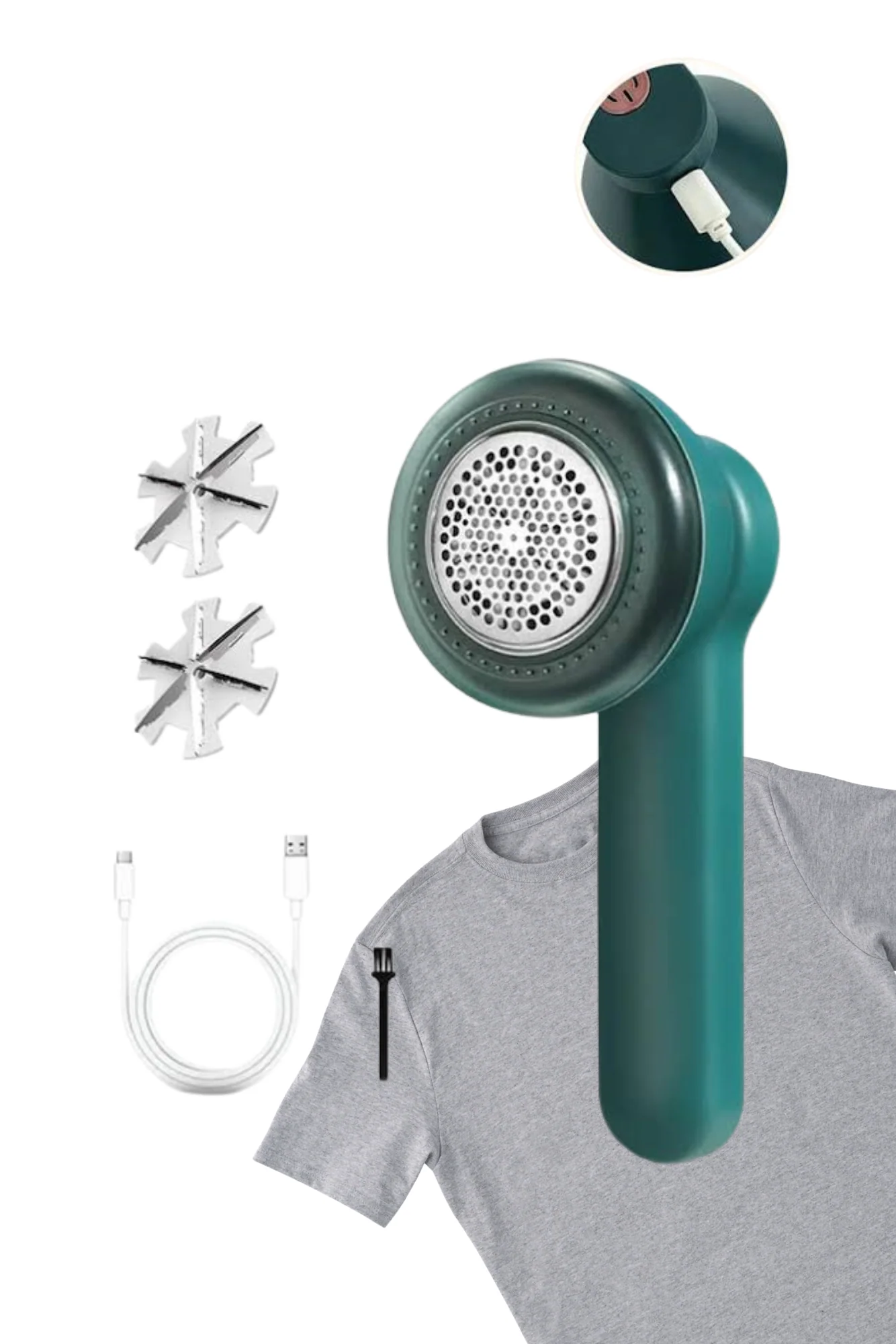 Portable Lint Remover Machine – Electric Fabric Shaver for Clothes & Furniture